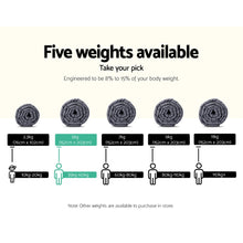 Load image into Gallery viewer, 5KG Heavy Gravity Microfibre Cover Calming Grey Weighted Blanket