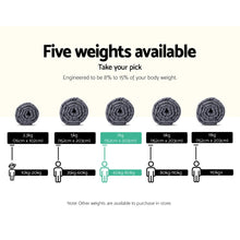 Load image into Gallery viewer, 7KG Heavy Gravity Microfibre Glass Beads Calming Grey Adult Weighted Blanket