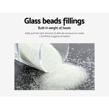 Load image into Gallery viewer, 7KG Microfibre Gravity Relaxing Calming Adult Light Grey Weighted Blanket