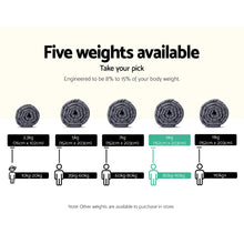 Load image into Gallery viewer, 9KG Heavy Gravity Microfibre Calming Grey Adult Weighted Blanket