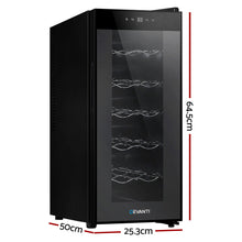 Load image into Gallery viewer, 12 Bottle Thermoelectric Wine Cooler