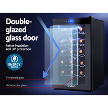 Load image into Gallery viewer, 18 Bottles Thermoelectric Wine Cooler