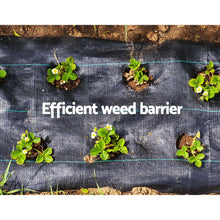 Load image into Gallery viewer, 1.83m x 50m Woven Fabric Garden Weed Control Mat