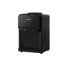 Load image into Gallery viewer, Devanti Water Cooler Dispenser Bench Top Cold Hot Two Taps Instant Machine Black