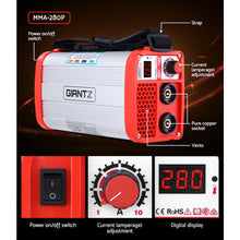 Load image into Gallery viewer, Giantz 280 Amp Inverter Welder DC MMA ARC IGBT Stick Portable Welding Machine
