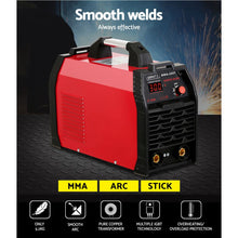 Load image into Gallery viewer, Giantz 300Amp Inverter Welder MMA ARC iGBT DC Gas Welding Machine Stick Portable