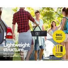 Load image into Gallery viewer, Gardeon Outdoor Furniture Wooden Egg Roll Picnic Table Camping Desk 120CM