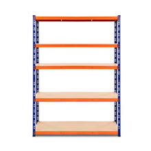 Load image into Gallery viewer, Durable Steel Warehouse Shelving Rack 120cm x 40cm x 180cm
