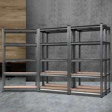 Load image into Gallery viewer, Giantz 5x1.5M Warehouse Racking Shelving Storage Rack Steel Garage Shelf Shelves