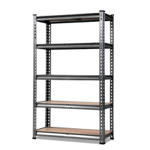 Load image into Gallery viewer, Strong and Durable Warehouse Shelving Rack - Grey 90cm x 40cm x 180cm