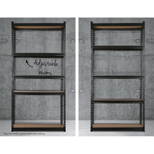 Load image into Gallery viewer, Strong and Durable Warehouse Shelving Rack - Grey 90cm x 40cm x 180cm