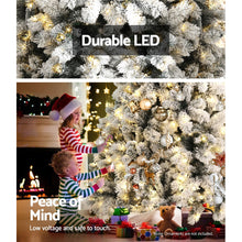 Load image into Gallery viewer, Snowy LED Lights Warm White Christmas Tree 1.8M 6FT
