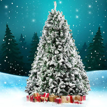Load image into Gallery viewer, Snowy Christmas Tree 2.1M 7FT 1106 Tips