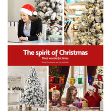Load image into Gallery viewer, Snowy LED Lights Warm White Christmas Tree 2.1M 7FT