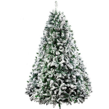 Load image into Gallery viewer, Jingle Jollys Christmas Tree 2.4M Xmas Tree Decorations Snow Flocked 1500 Tips