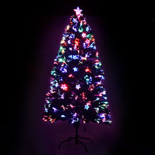 Load image into Gallery viewer, Jingle Jollys 1.2m Christmas Tree Optic Fibre LED Xmas tree Multi Colour