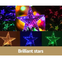 Load image into Gallery viewer, Jingle Jollys 1.5m Christmas Tree Optic Fibre LED Xmas tree Multi Colour