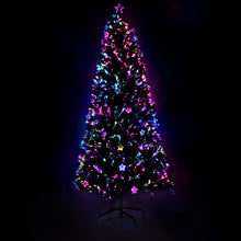 Load image into Gallery viewer, Jingle Jollys 1.8m Christmas Tree Optic Fibre LED Xmas tree Multi Colour
