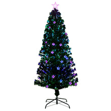 Load image into Gallery viewer, Jingle Jollys 1.8m Christmas Tree Optic Fibre LED Xmas tree Multi Colour