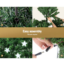 Load image into Gallery viewer, Jingle Jollys 1.8m Christmas Tree Optic Fibre LED Xmas tree Multi Colour