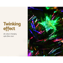 Load image into Gallery viewer, Jingle Jollys 1.8m Christmas Tree Optic Fibre LED Xmas tree Multi Colour
