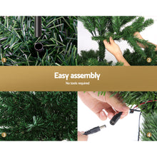 Load image into Gallery viewer, Jingle Jollys 1.8m Christmas Tree Optic Fibre LED Xmas tree 300 Tips