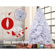 Load image into Gallery viewer, Jingle Jollys Christmas Tree 2.1m 1000 White Tips Xmas Tree Decorations