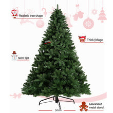 Load image into Gallery viewer, Jingle Jollys Christmas Tree 2.4m Green Xmas Tree Decorations 1400 Tips