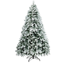 Load image into Gallery viewer, Jingle Jollys Christmas Tree 2.4m Snow Flocked Xmas Tree Decorations 1291 Tips