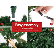 Load image into Gallery viewer, Jingle Jollys Christmas Tree 2.4m Xmas Tree Decorations 1488 LEDs 8 Light Modes