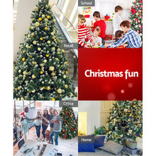 Load image into Gallery viewer, Jingle Jollys Christmas Tree 2.4m Snowy Xmas Tree Decoration 1400 Tips