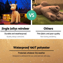 Load image into Gallery viewer, Jingle Jollys 5M Christmas Inflatable Reindeer Outdoor Xmas Decorations Lights