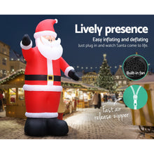 Load image into Gallery viewer, 5M Christmas Inflatable Santa Decorations Outdoor Air-Power Light