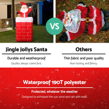 Load image into Gallery viewer, 1.8M Christmas LED Inflatable Archway with Santa