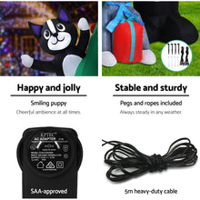 Load image into Gallery viewer, Inflatable 3M Christmas Tree Santa Lights