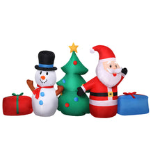 Load image into Gallery viewer, Christmas Inflatable Tree 2.7M Snowman Lights Outdoor Decorations