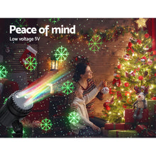 Load image into Gallery viewer, Jingle Jollys Moving LED Lights Laser Projector Landscape Lamp Christmas Decor