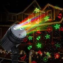 Load image into Gallery viewer, Jingle Jollys Moving LED Lights Laser Projector Landscape Lamp Christmas Decor