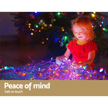 Load image into Gallery viewer, Jingle Jollys 800 LED Christmas Icicle Lights Mutlicolour