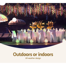 Load image into Gallery viewer, Jingle Jollys 800 LED Christmas Icicle Lights Mutlicolour