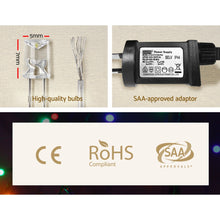 Load image into Gallery viewer, Jingle Jollys 800 LED Christmas Icicle Lights Warm White