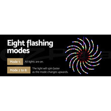 Load image into Gallery viewer, Christmas Waterproof Colourful Motif Lights LED Spinner Light