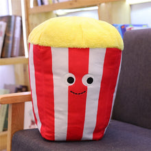 Load image into Gallery viewer, Cute Cartoon Party Food Plush Cushions