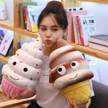 Load image into Gallery viewer, Cute Cartoon Party Food Plush Cushions