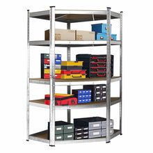 Load image into Gallery viewer, Corner Garage Metal Storage Shelves
