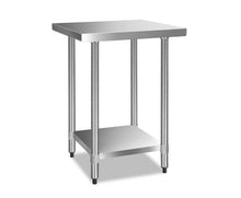 Load image into Gallery viewer, 610 x 610m Commercial Stainless Steel Kitchen Bench