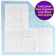Load image into Gallery viewer, 400pcs 60x60cm Absorbent Puppy Cat Indoor Toilet Training Pads