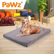 Load image into Gallery viewer, Soft Plush Foldable Pet Bed Pet Pads - Black M