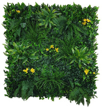 Load image into Gallery viewer, Yellow Rose Vertical Garden / Green Wall UV Resistant 100cm x 100cm