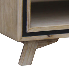 Load image into Gallery viewer, Coffee Table Solid Wood Acacia &amp; Veneer Frame 2 Drawers Storage Sliver Brush Colour
